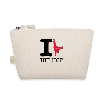 breakdance_hip_hop_f2 - Organic Pouch - nature - Front