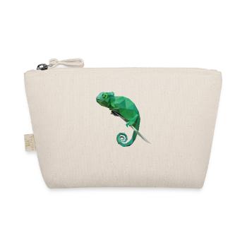 Chamäleon Chamäleons T-Shirt Geschenk Reptilien - Bio-Täschchen - Natur - Vorne