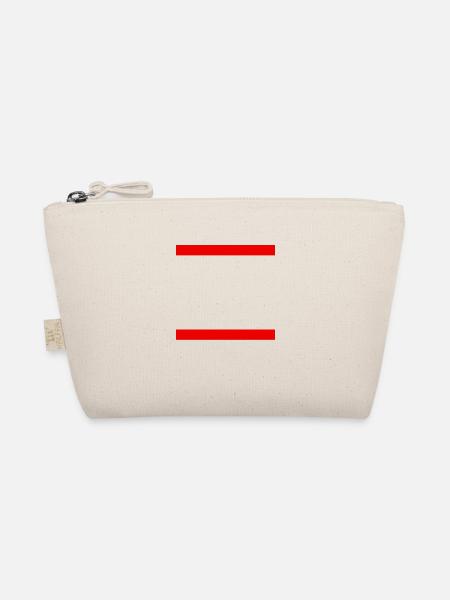 RUN LOGO BLANK - Bio-Täschchen - Natur