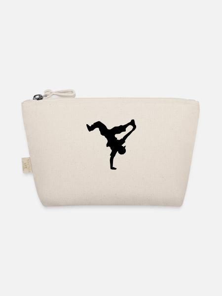 bboy move - Bio-Täschchen - Natur - Vorne