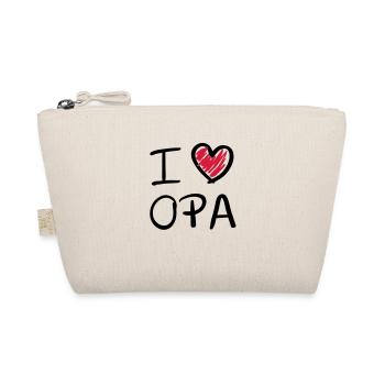 i Love Opa - Bio-Täschchen - Natur - Vorne
