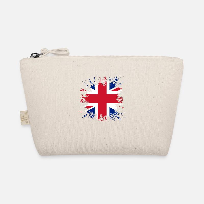 Great Britain Union Jack - Organic Pouch - nature