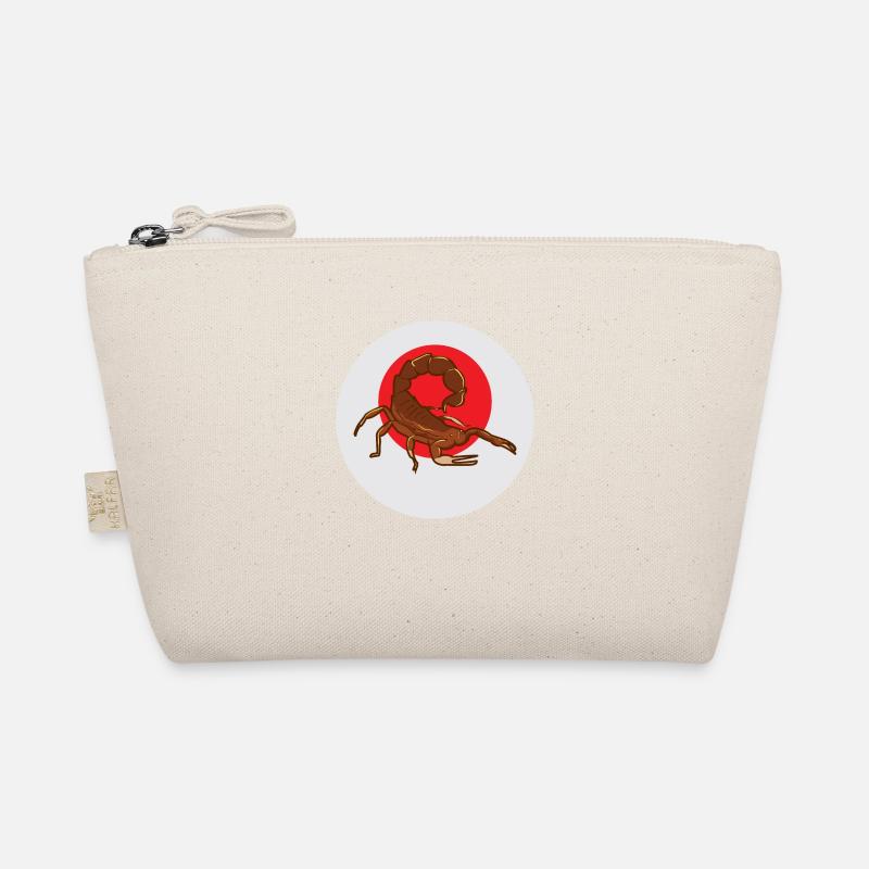 Zodiac Scorpio with poison sting Organic Pouch
