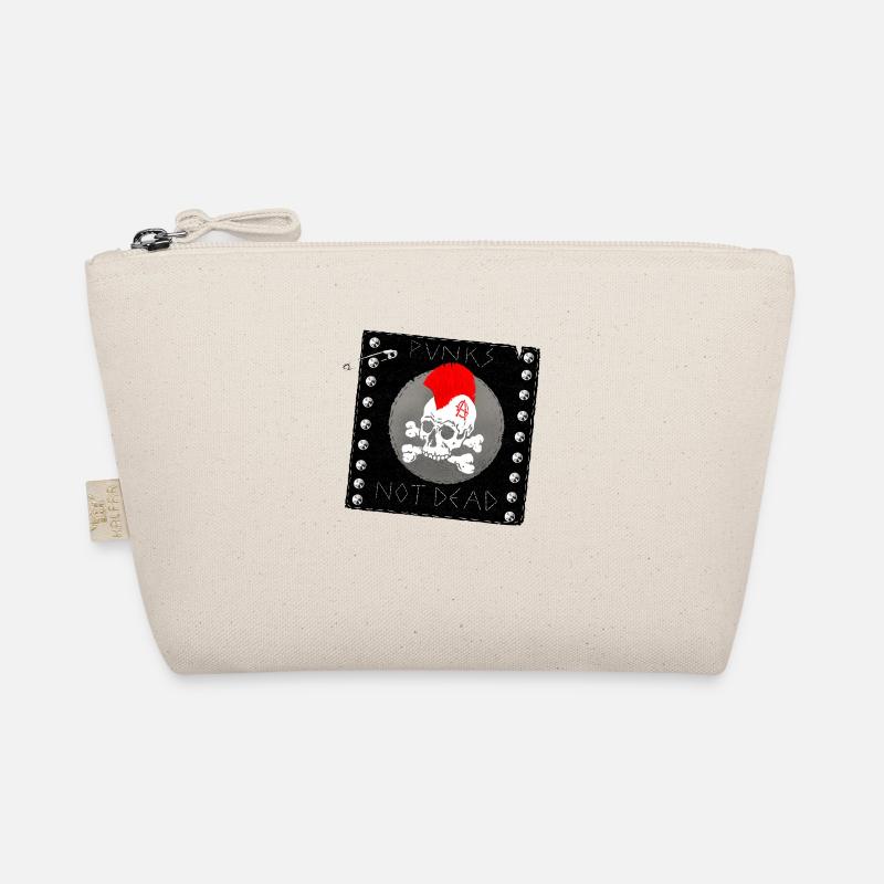 punks not dead patch - Bio-Täschchen - Natur