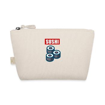 3 Sushi Rollen - Bio-Täschchen - Natur - Vorne