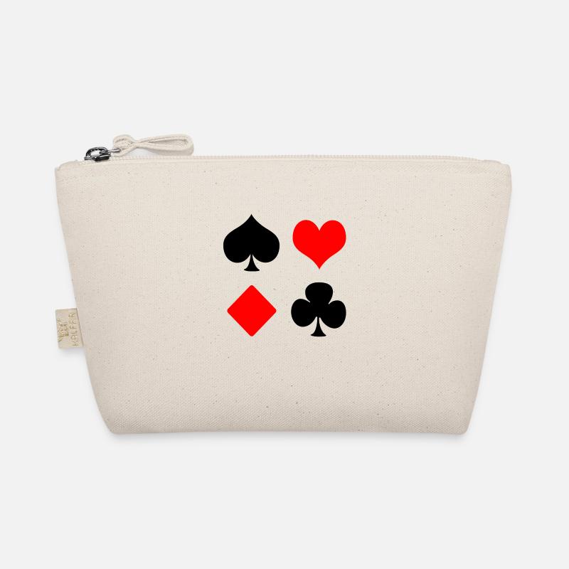 Playing Cards, Poker - Organic Pouch - nature