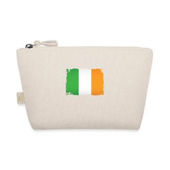 Irish flag uk - Organic Pouch - nature - Front