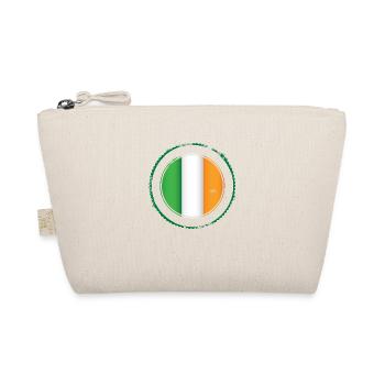 Irish flag uk - Organic Pouch - nature - Front