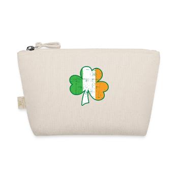 Irish flag uk - Organic Pouch - nature - Front