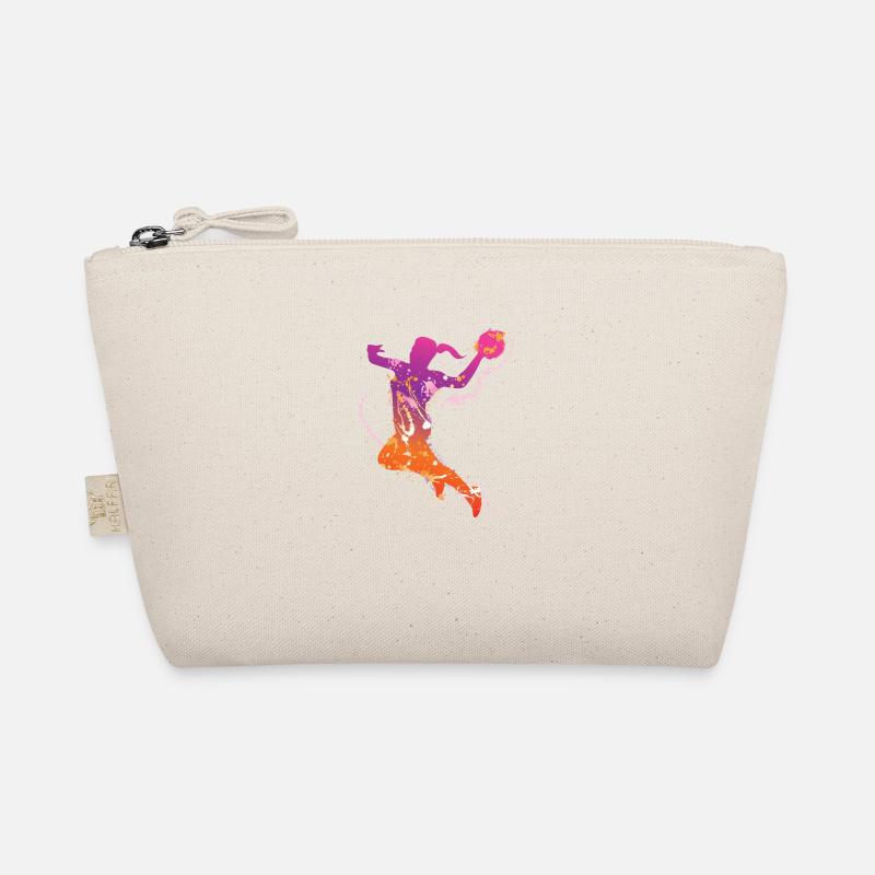 handball female de - Bio-Täschchen - Natur