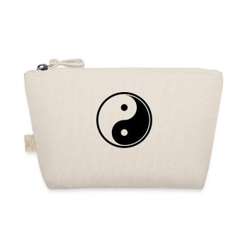 Yin und Yang - Bio-Täschchen - Natur - Vorne