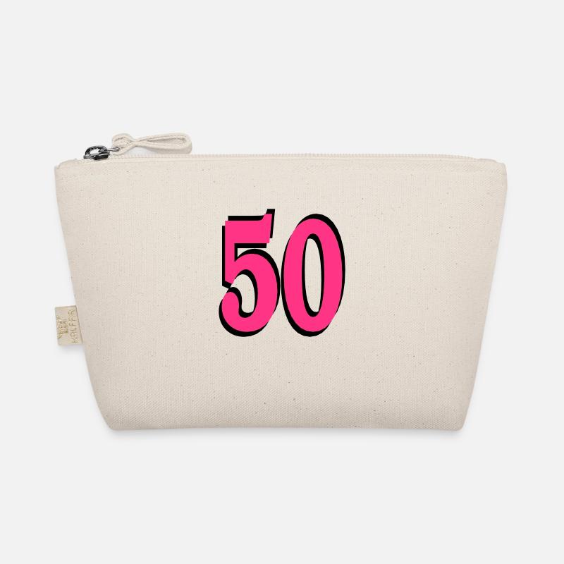 50th Birthday Organic Pouch