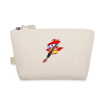 artiste fraise kawaii - Trousse biologique - nature - Devant