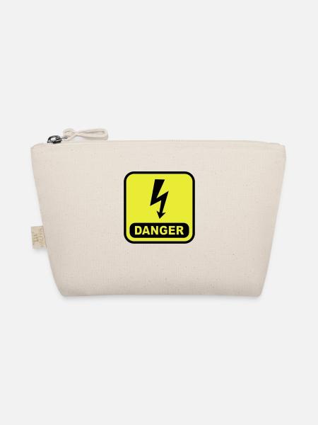 Danger Lightning - Organic Pouch - nature - Front