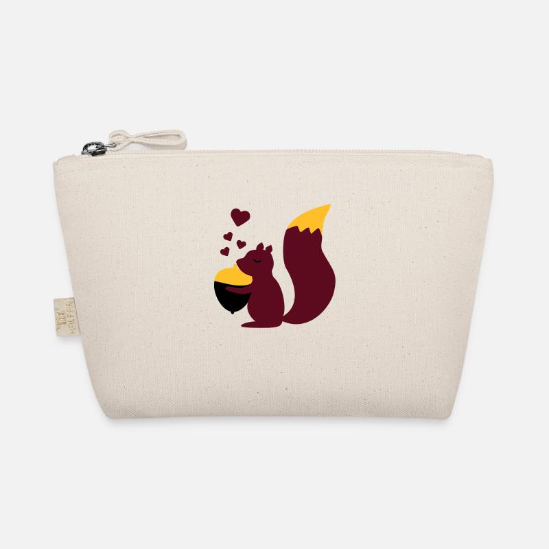 squirell love nuts Bio-Täschchen