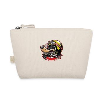 Biker Dog - Organic Pouch - nature - Front