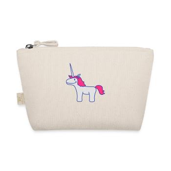 Unicorn - Bio-Täschchen - Natur - Vorne