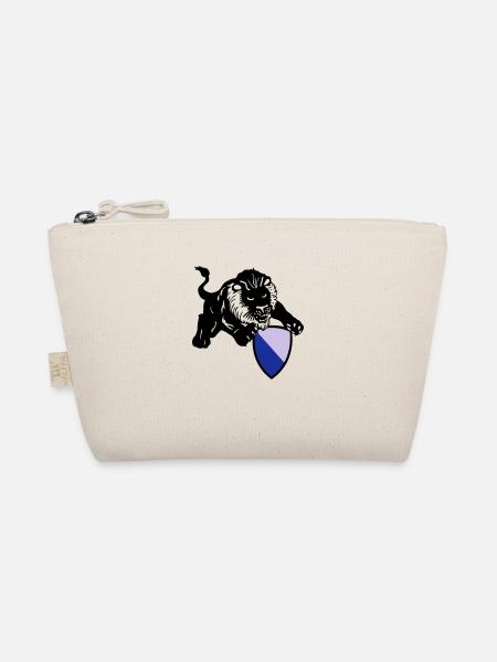 Zurich lion - Organic Pouch - nature - Front