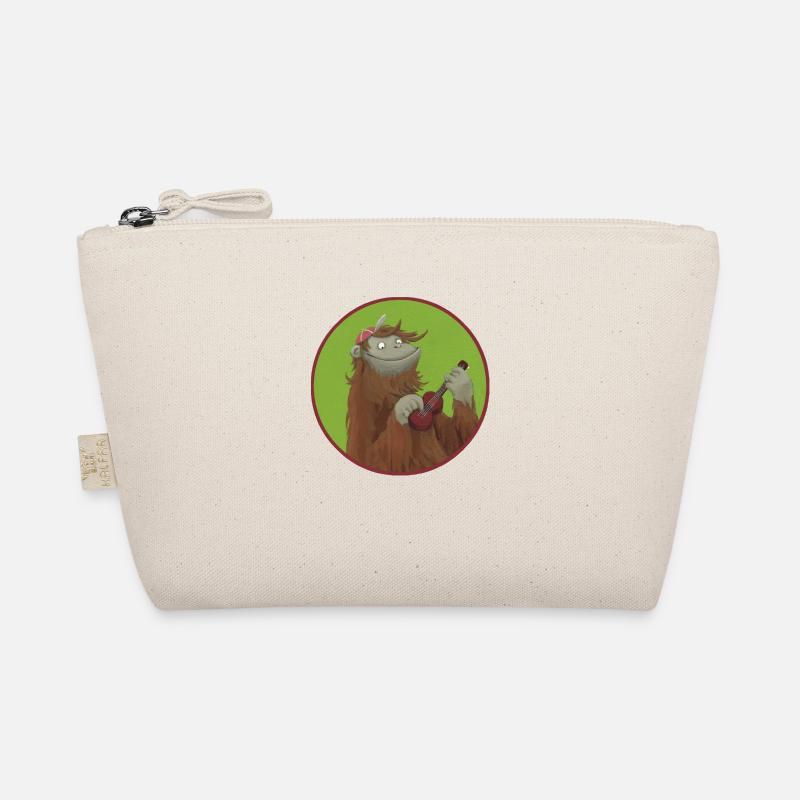 Singe avec ukulélé - Trousse biologique - nature