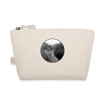 Nature - Mountains - Photography - Black and White - Organic Pouch - nature - Front