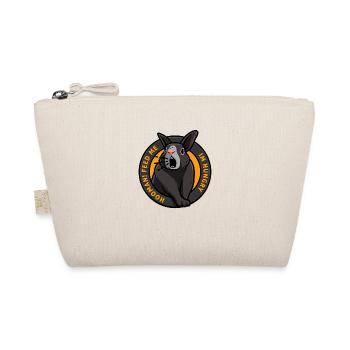 Hungry rabbit needs food feed me Funny - Organic Pouch - nature - Front
