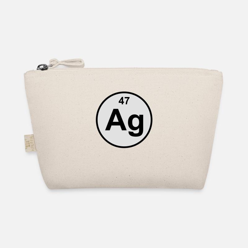 Element 47 - ag (argentum) - Minimal-color Bio-Täschchen