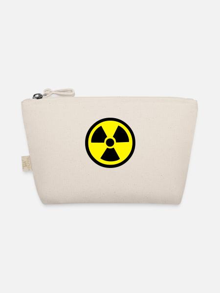 Radiation Warning - Organic Pouch - nature - Front
