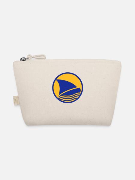 Sailingboat Logo - Bio-Täschchen - Natur - Vorne