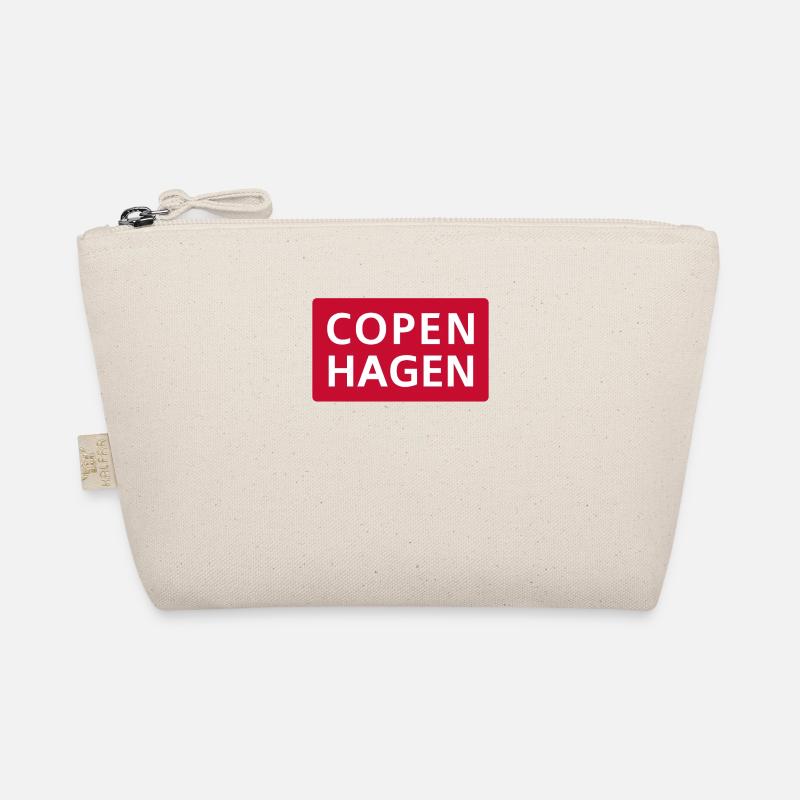 Kopenhagen Dänemark Däne Reisender Cool Geschenk Bio-Täschchen
