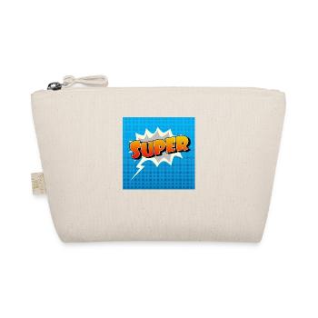 Super Comic Lettering Icon - Organic Pouch - nature - Front