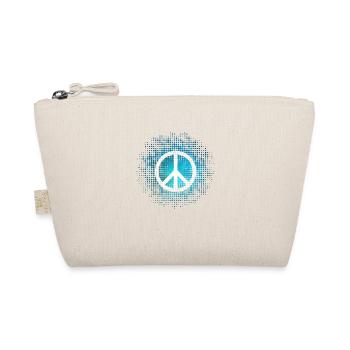 Paix signe peace symbol liberté été festival amour - Trousse biologique - nature - Devant