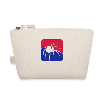 Spider Logo - Organic Pouch - nature - Front