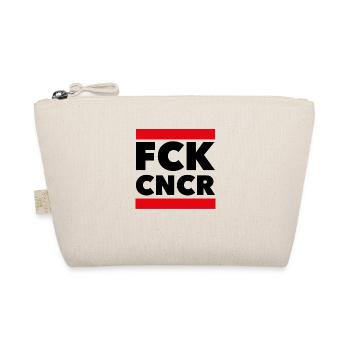 fckcncr fck cancer gegen krebs - Bio-Täschchen - Natur - Vorne