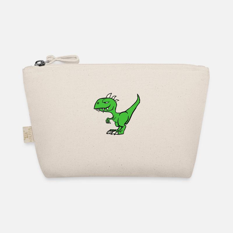 Dinosaurier - Bio-Täschchen - Natur
