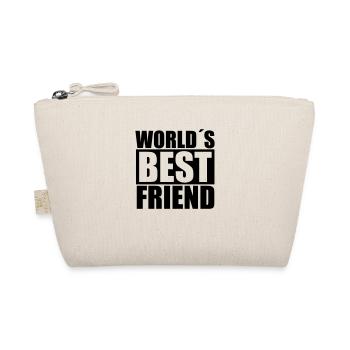 Worlds Best Friend - Bio-Täschchen - Natur - Vorne
