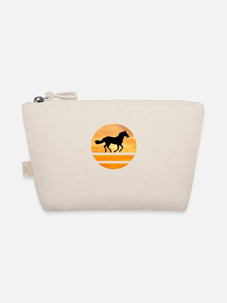 Horse Circle - Organic Pouch - nature