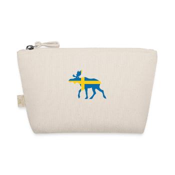 Sweden Moose - Bio-Täschchen - Natur - Vorne