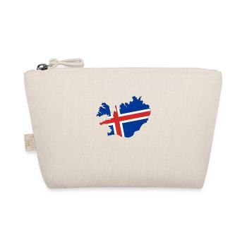 Carte du drapeau de l'Islande - Trousse biologique - nature - Devant