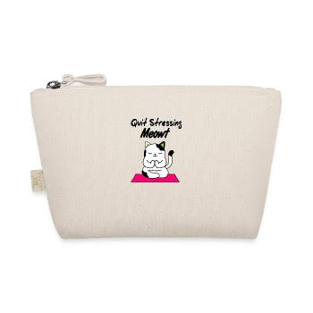 Katzen Sommer Lustig Handkoffer Kätzchen Geschenk - Bio-Täschchen - Natur - Vorne