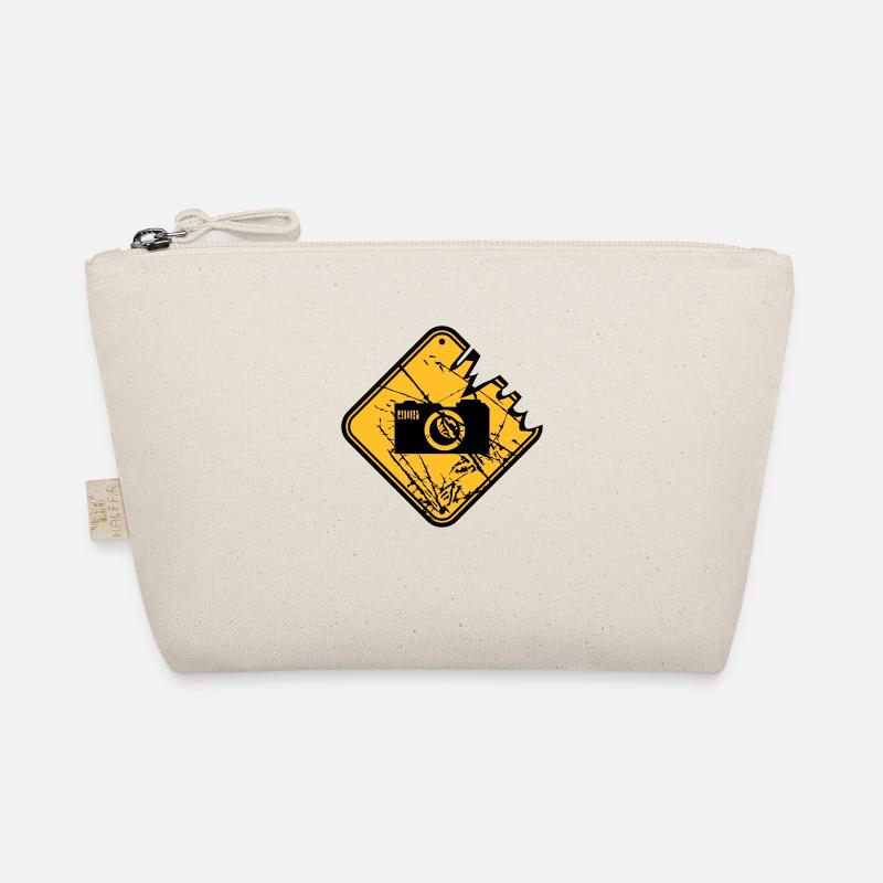 Caméra signe de danger AVERTISSEMENT Trousse biologique