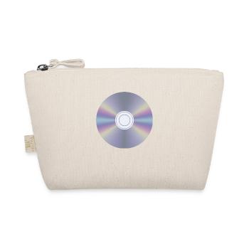 retro cd - Bio-Täschchen - Natur - Vorne