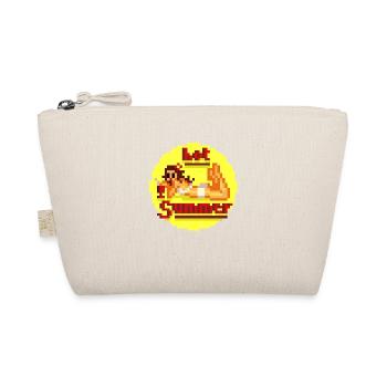 pixel pinup hot buzzer - Organic Pouch - nature - Front