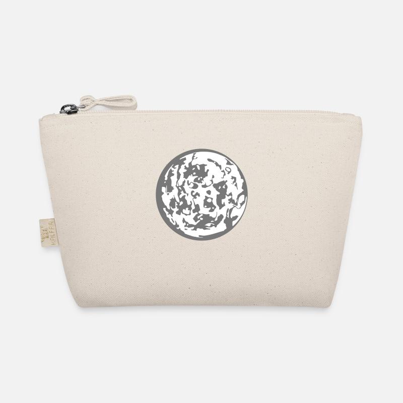 planet moon dwarf planet  night glow kra Organic Pouch