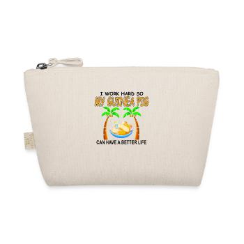 Guinea pig - Organic Pouch - nature - Front