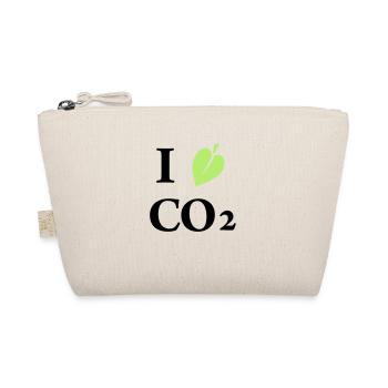 i love co2 - Organic Pouch - nature - Front