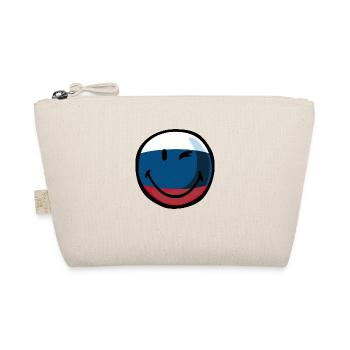 Smiley flag russia - Trousse biologique - nature - Devant