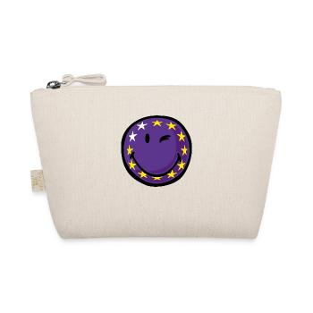 Smiley Flag EU - Organic Pouch - nature - Front
