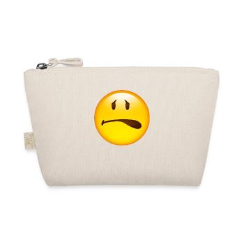 Smiley fear - Bio-Täschchen - Natur - Vorne