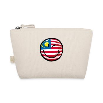 Smiley Flag Malaysia - Organic Pouch - nature - Front