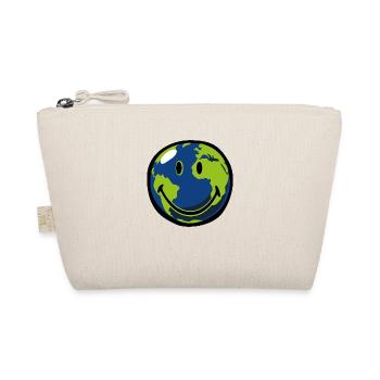 Smiley Earth - Bio-Täschchen - Natur - Vorne
